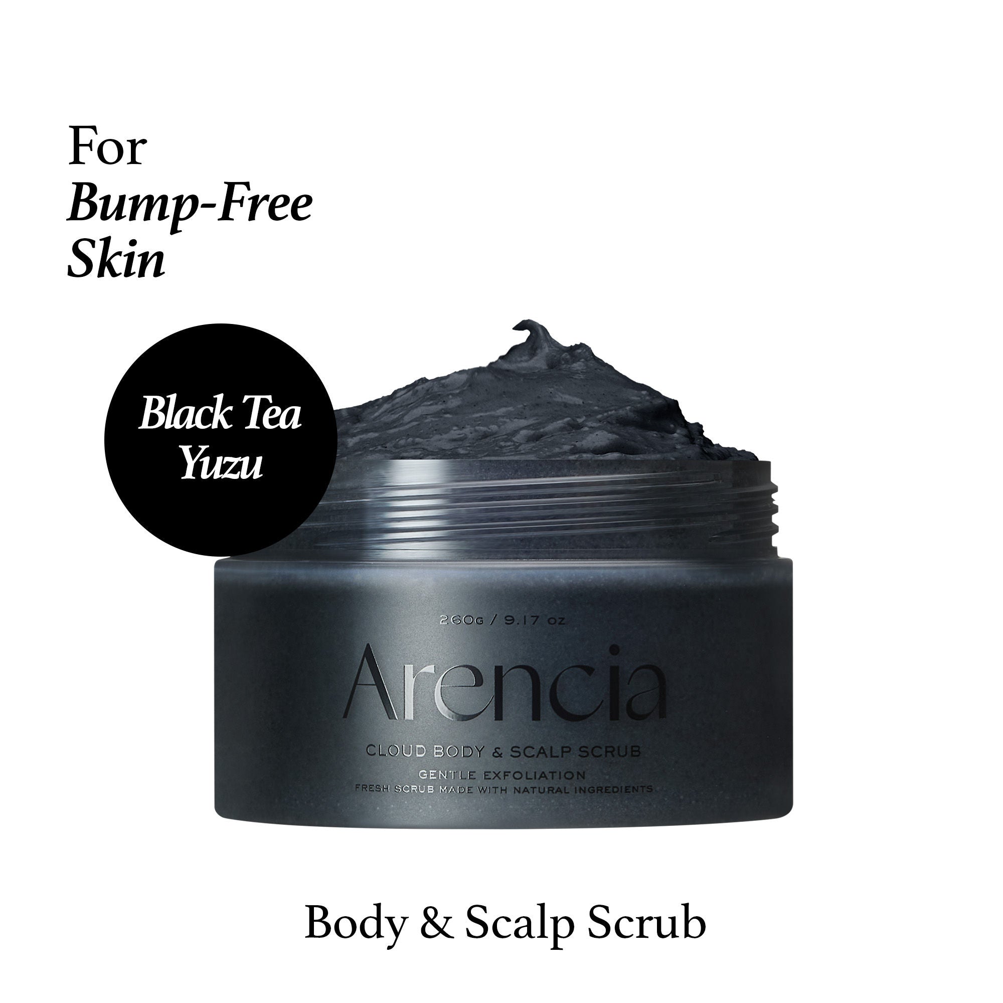 Black Tea & Yuzu Fresh Cloud Body & Scalp Scrub