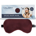 Breathable Sleep Eye Mask - Maroon
