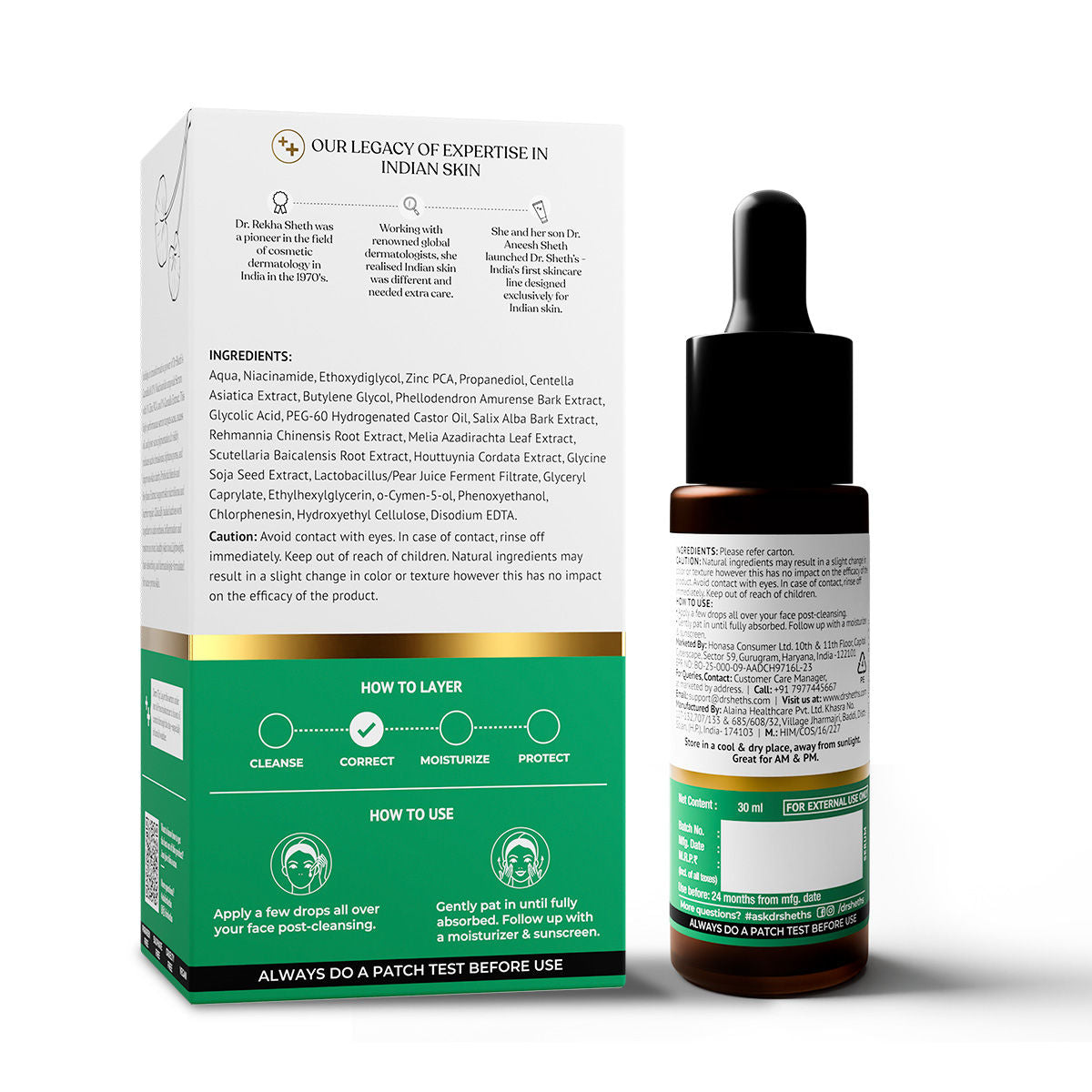 Centella & 10% Niacinamide Ampoule Serum