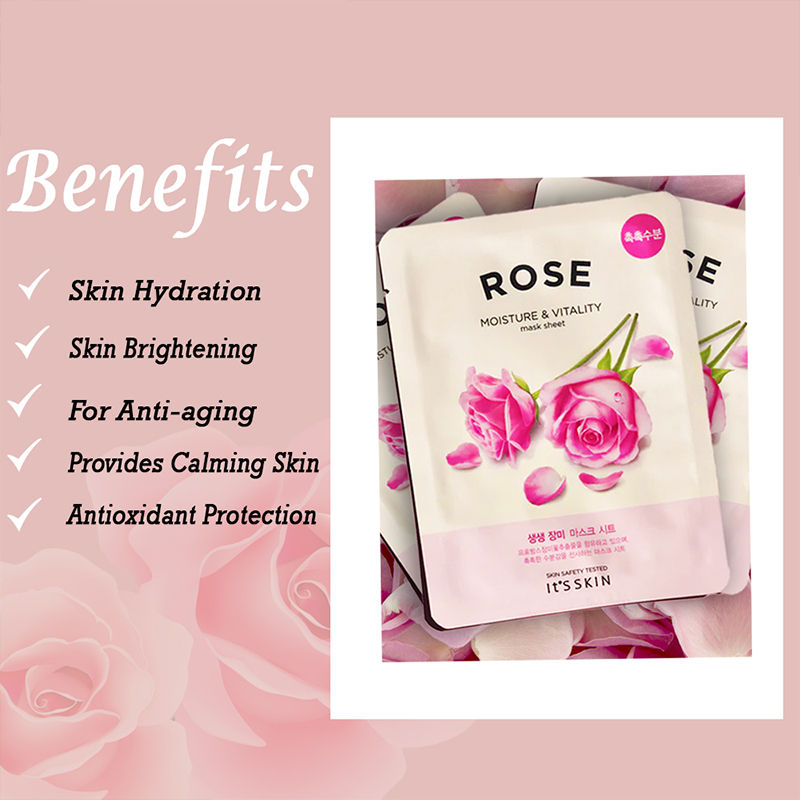 Its Skin The Moisture & Vitality Mask Sheet Rose