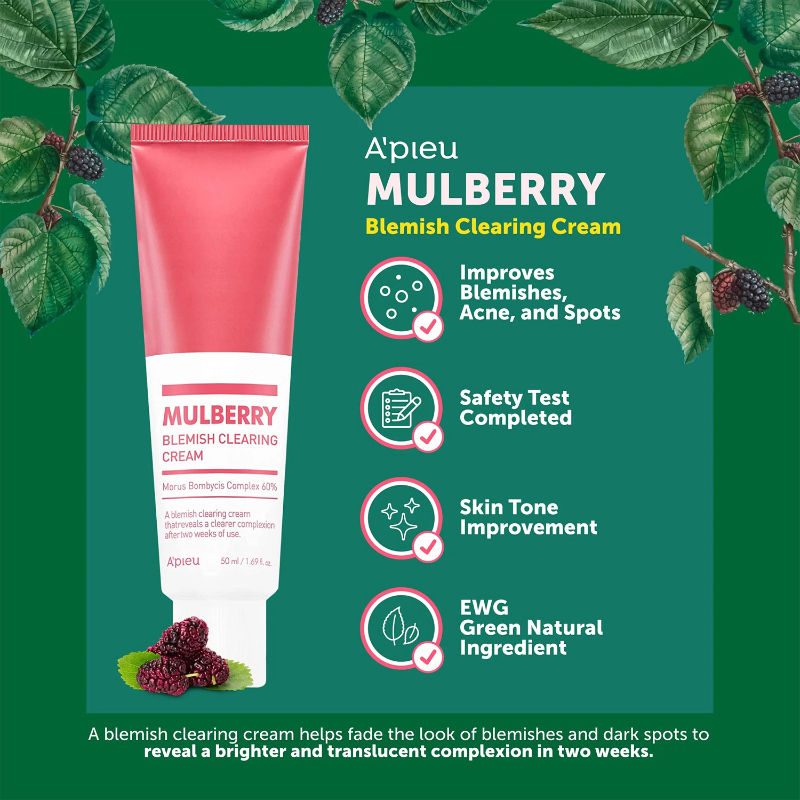 Mulberry Blemish Clearing Cream
