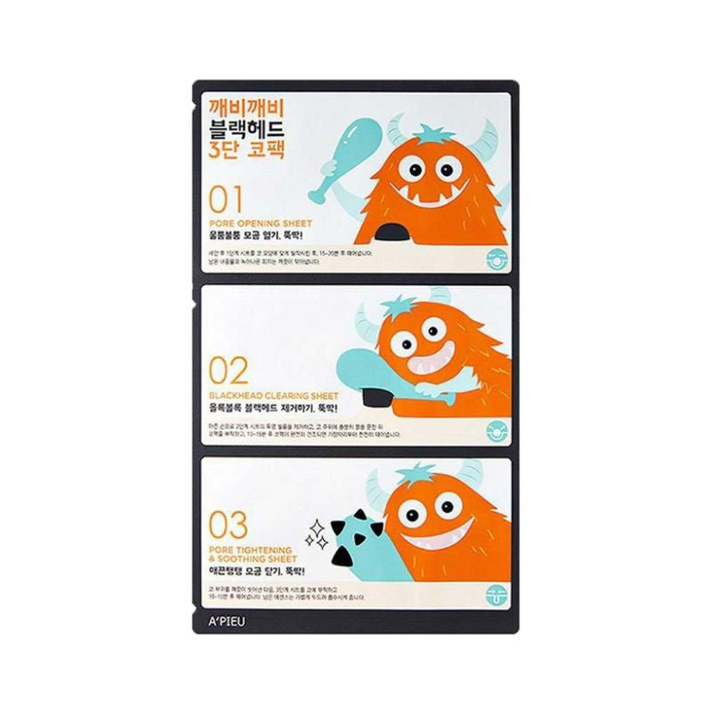 Goblin Blackhead 3-step Nose Pack
