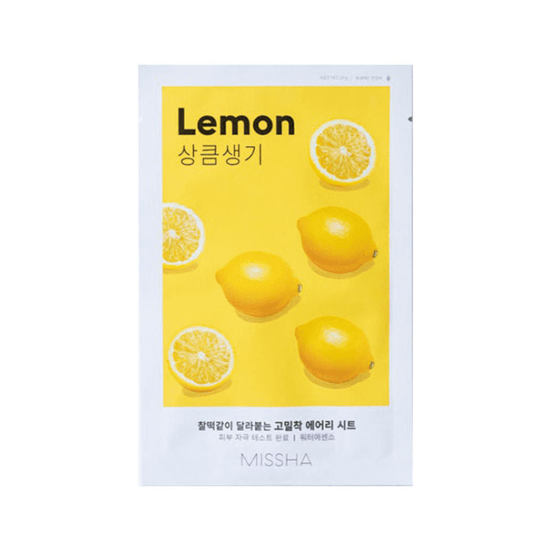 Airy Fit Sheet Mask - Lemon