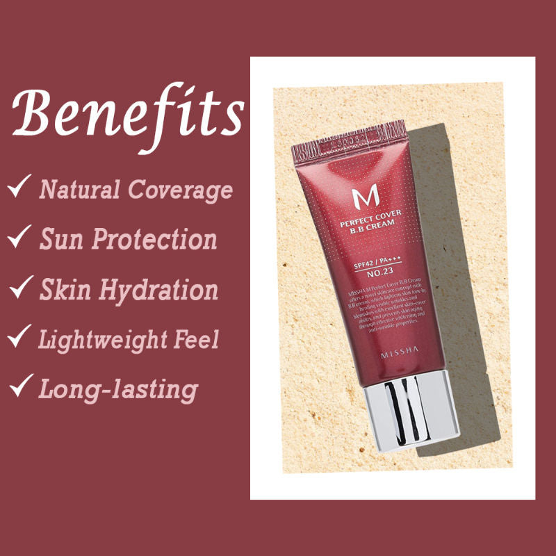 M Perfect Cover BB Cream SPF42/PA+++ [No.23]