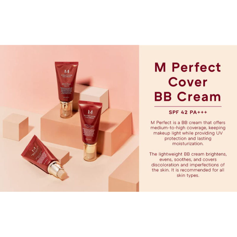 M Perfect Cover BB Cream SPF42/PA+++ [No.27]