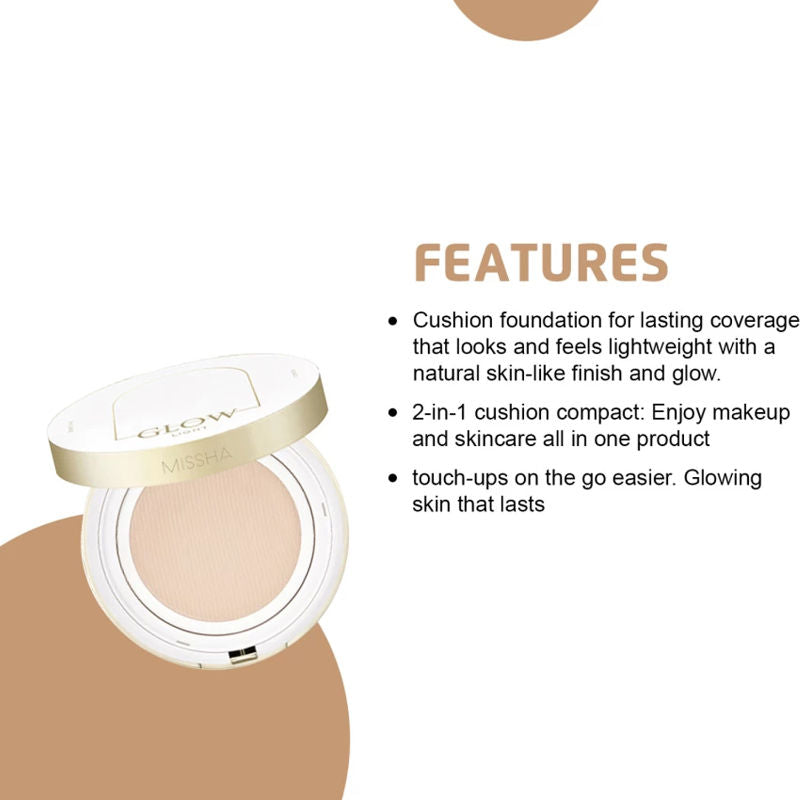 Glow Cushion Light No.21P Fair SPF 37 PA+++