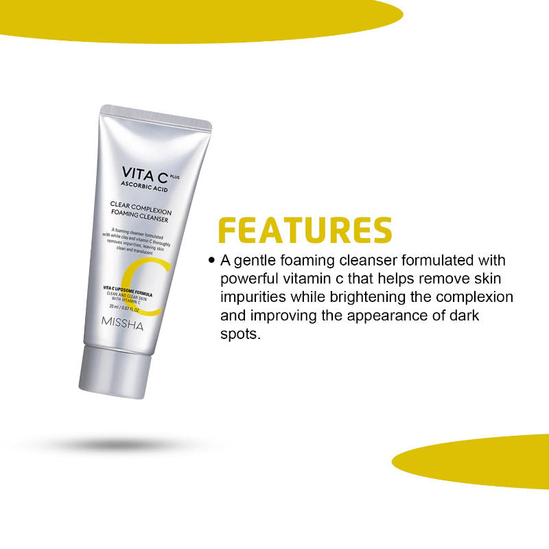Vita C Plus Clear Complexion Foaming Cleanser