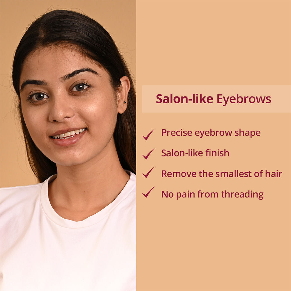 Eyebrow Razor - For Salon-Like Eyebrows - Suitable for Sensitive Areas - 3 units