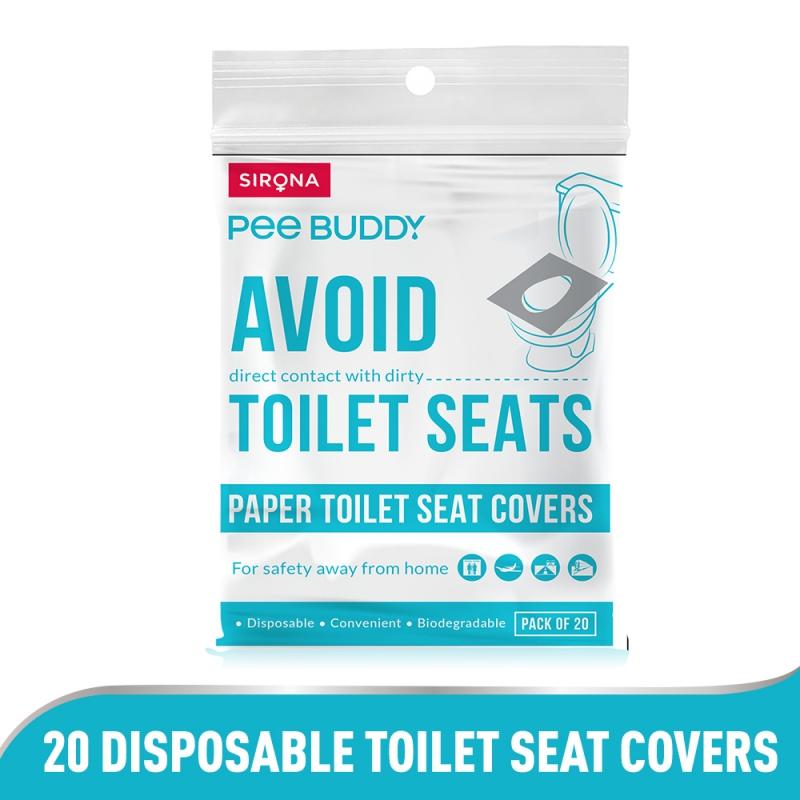 Disposable Toilet Seat Covers, No Direct Contact With Unhygienic Seats, Easy To Dispose