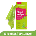 Sirona Peebuddy Stand N Pee Disposable Female Urination Funnels Portable Leak-Proof Stand & Pee Funnels