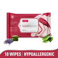 Natural Intimate Wet Wipes, Balance PH, Hypoallergenic, Protects Against Odour & Irritation