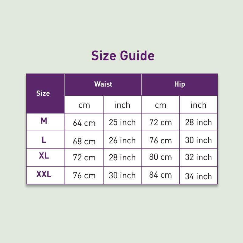 Reusable Period Panties (M), Leak Proof Protection For Periods, Urinary & Vaginal Discharge