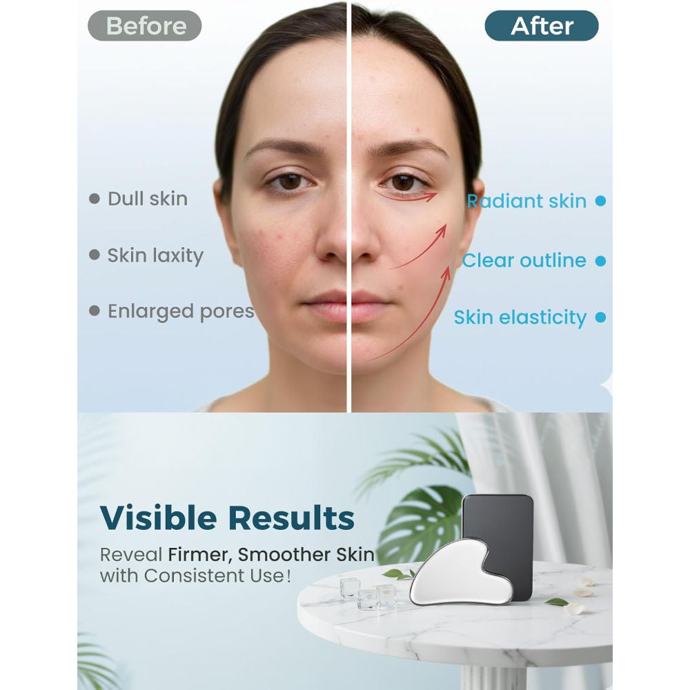 Stainless Steel Gua Sha Tool For Face
