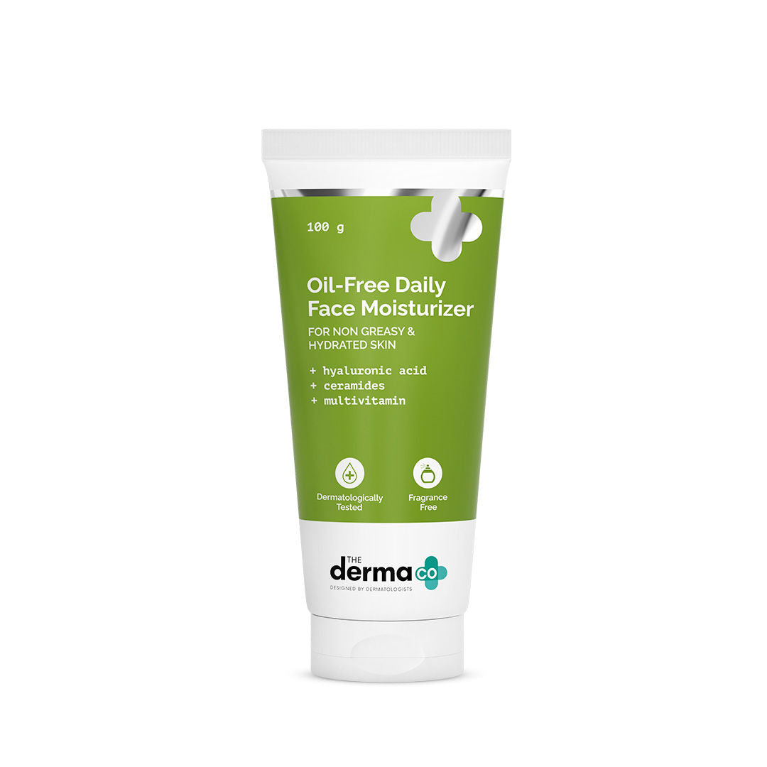 Oil-free Daily Face Moisturizer With Hyaluronic Acid Ceramides For Hydrated Skin