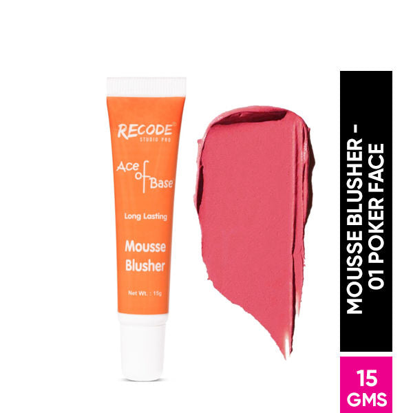 Ace Of Base Mousse Blusher - 01 Poker Face