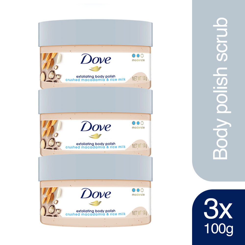 Exfoliating Body Polish - Crushed Macadamia & Rice Milk