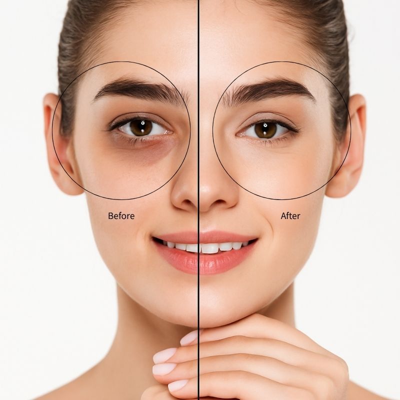 Rejuvenix Under Eye Gel to Reduce Dark Circles Puffiness with Advanced Actives Lightweight