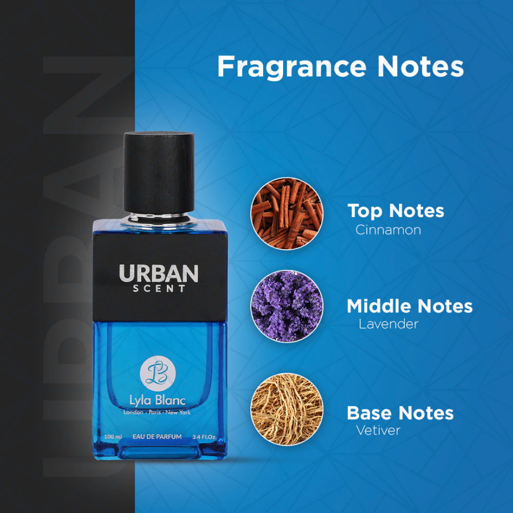 Urban Cobalt Iris Eau De Parfum For Men and Women