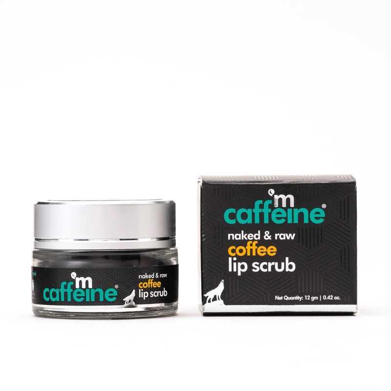 Coffee Lip Scrub for Chapped & Pigmented Lips - Natural, Vegan & Beeswax Free