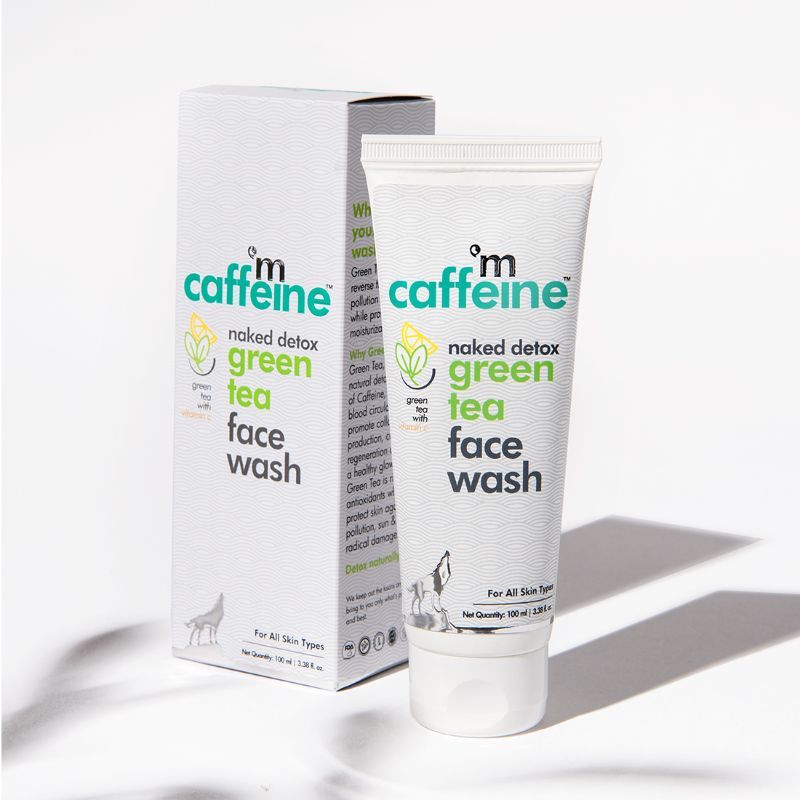 Vitamin C Green Tea Face Wash with Hyaluronic Acid
