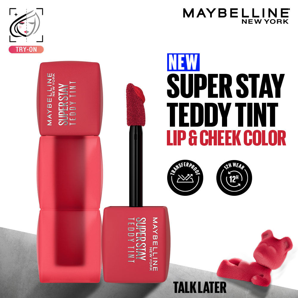 Superstay Teddy Tint - Lip And Cheek Color - Talk Later