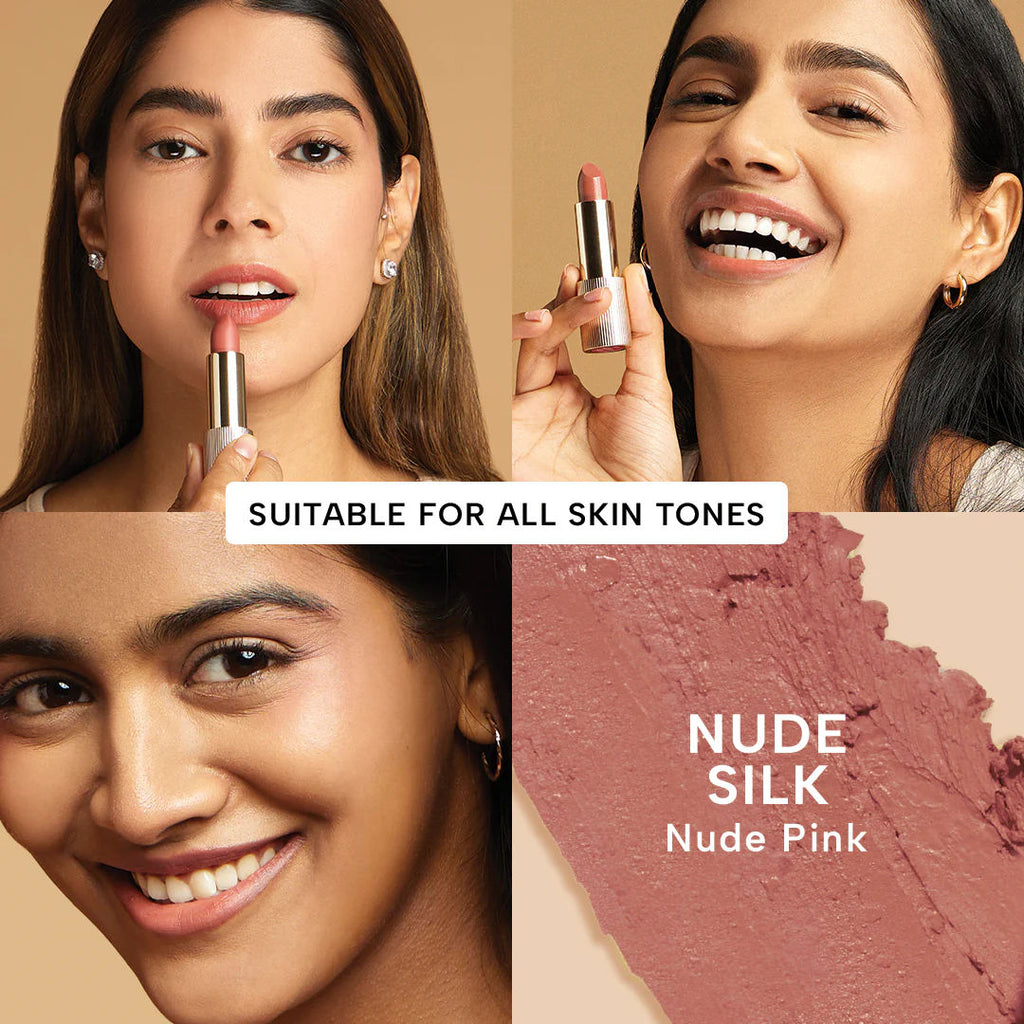 Lumiere Satin Matte Lipstick - Pink Cashmere - Pink Lipstick