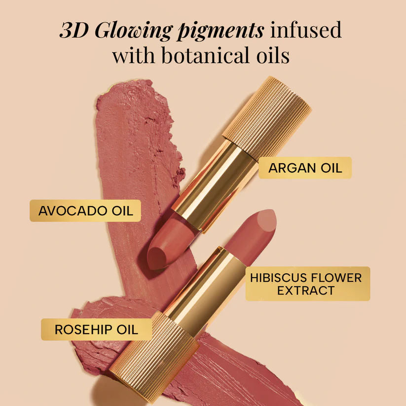 Lumiere Satin Matte Lipstick - Pink Cashmere - Pink Lipstick
