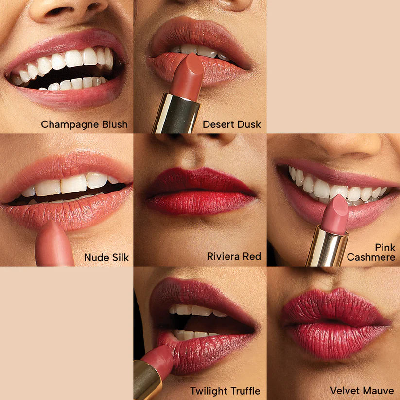 Lumiere Satin Matte Lipstick - Pink Cashmere - Pink Lipstick