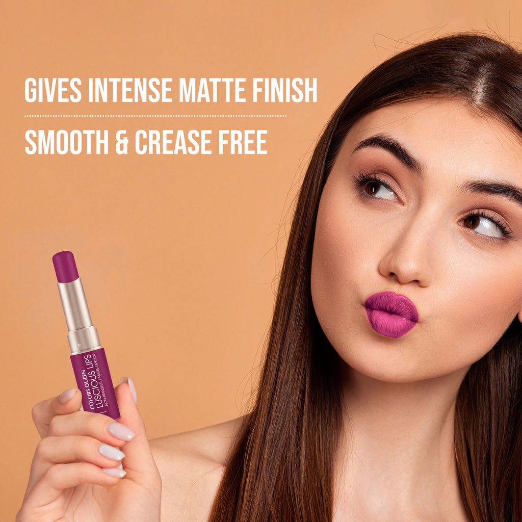 Luscious Lips Non Transfer Matte Lipstick