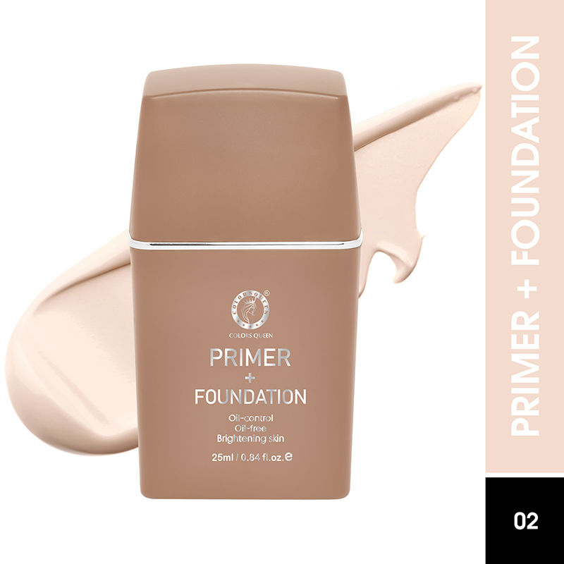 Primer + Foundation for Oil Control Brightening Skin - 02