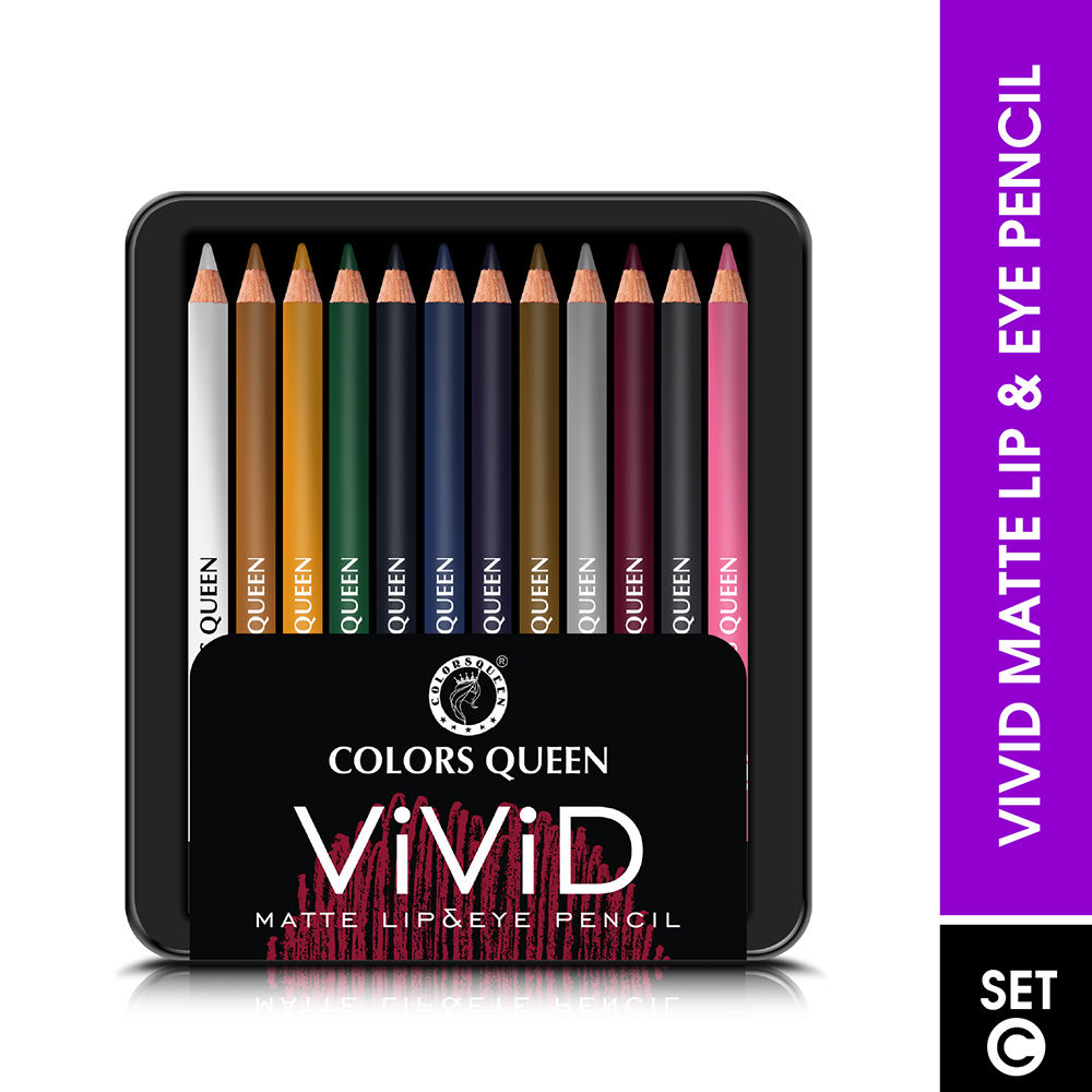 Vivid Matte 12 Lip & Eyeliner Pencil