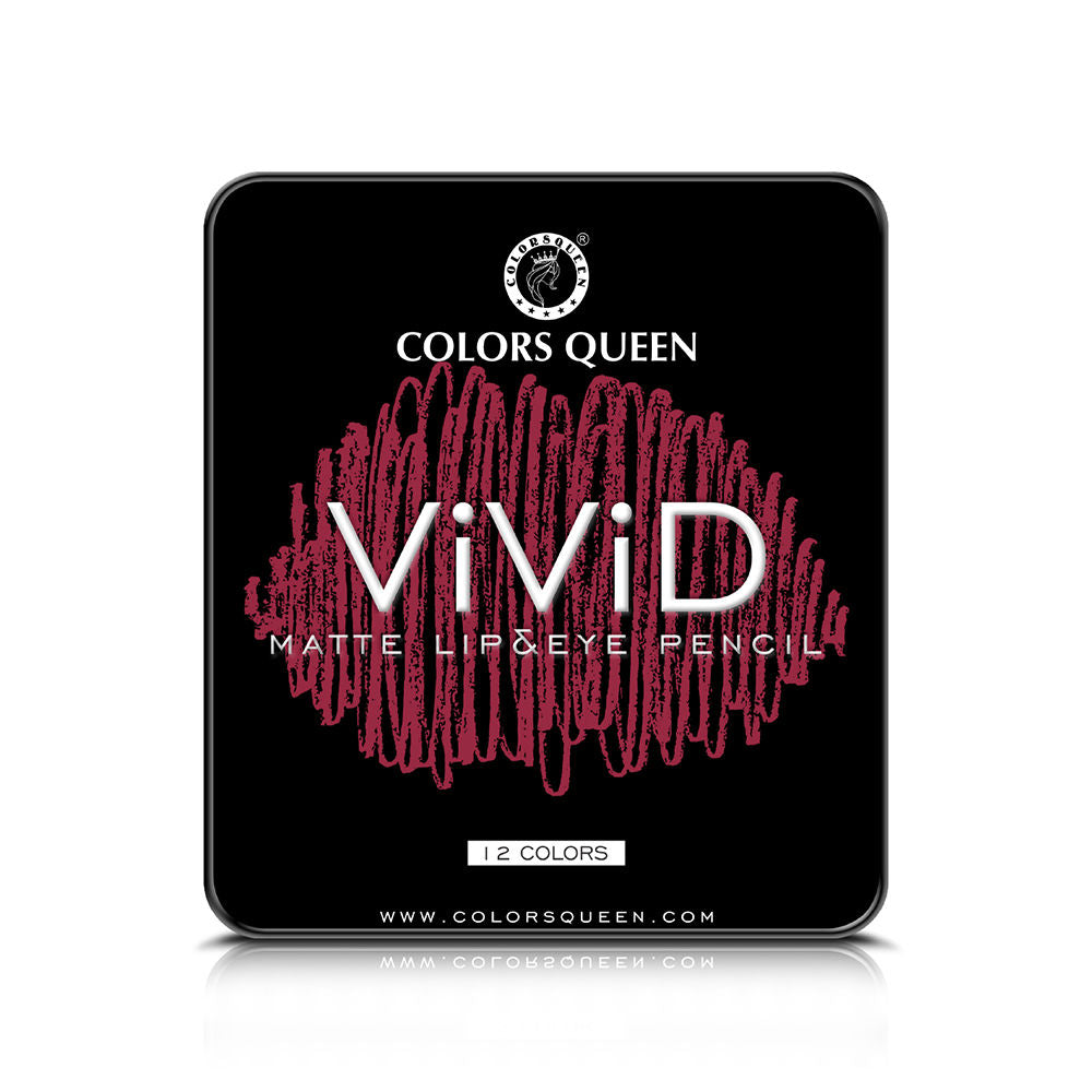 Vivid Matte 12 Lip & Eyeliner Pencil