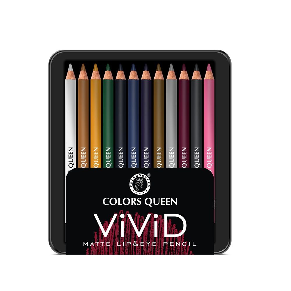 Vivid Matte 12 Lip & Eyeliner Pencil