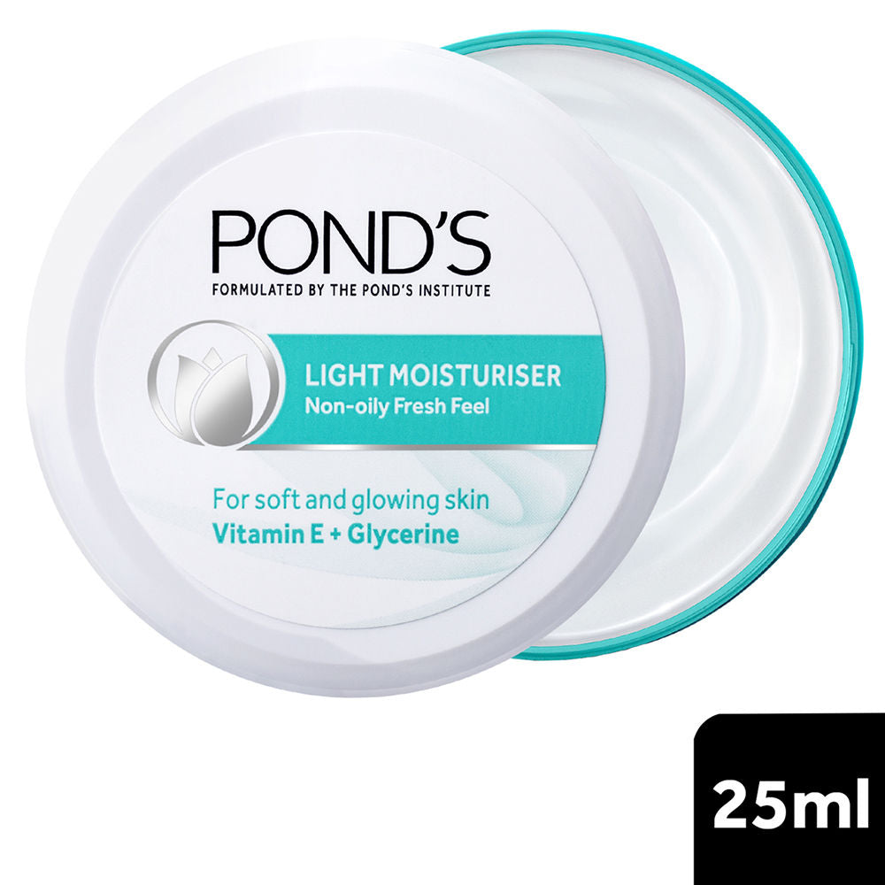 Light Moisturiser Non-Oily Fresh Feel With Vitamin E + Glycerine - 25ml