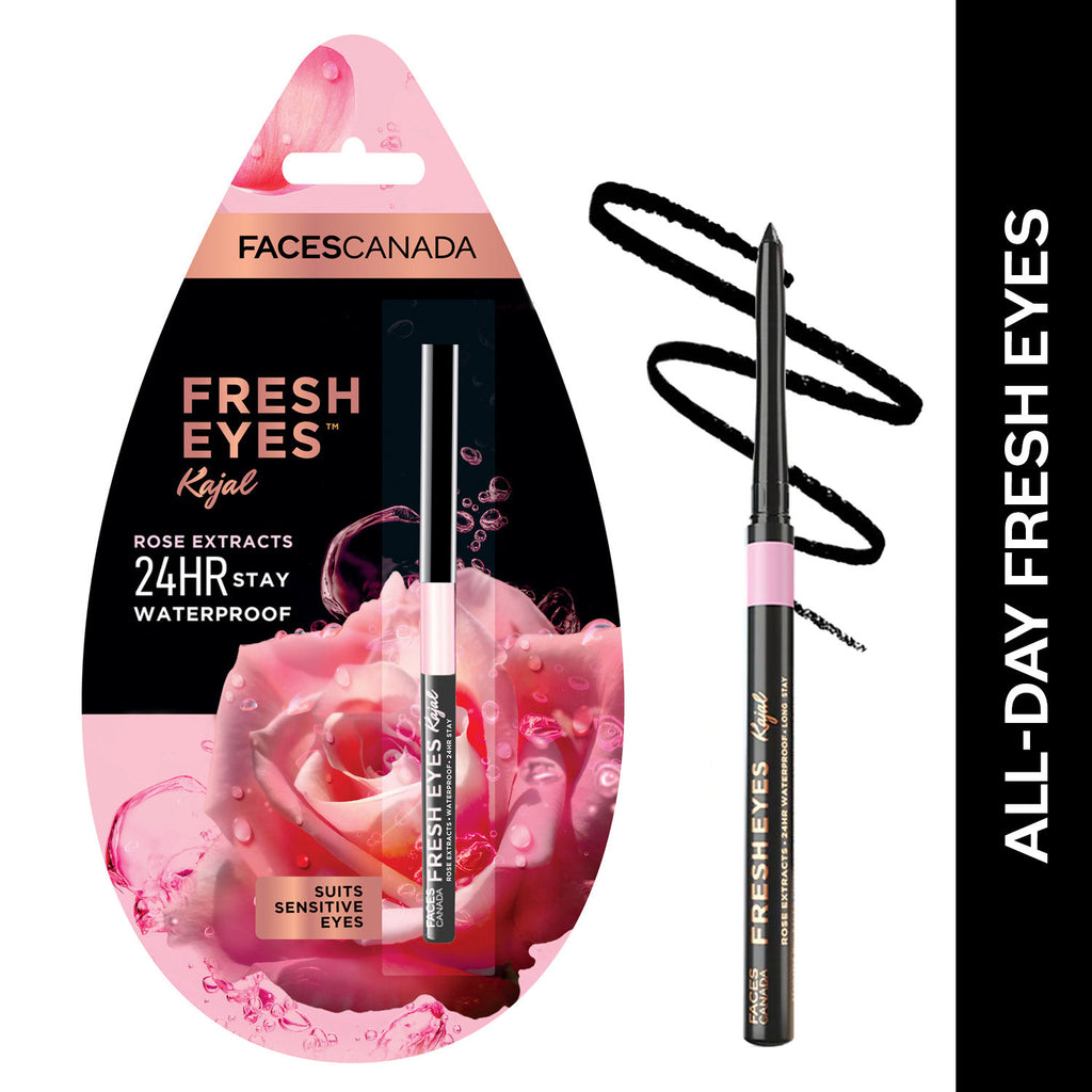 Fresh Eyes Kajal - Rose Extracts