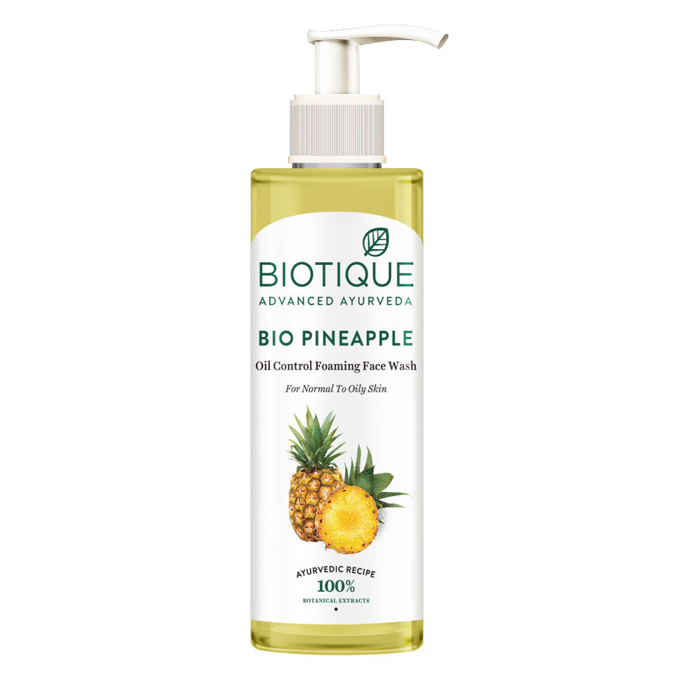 Bio Pineapple Oil Control Foaming Face Wash - 200ml