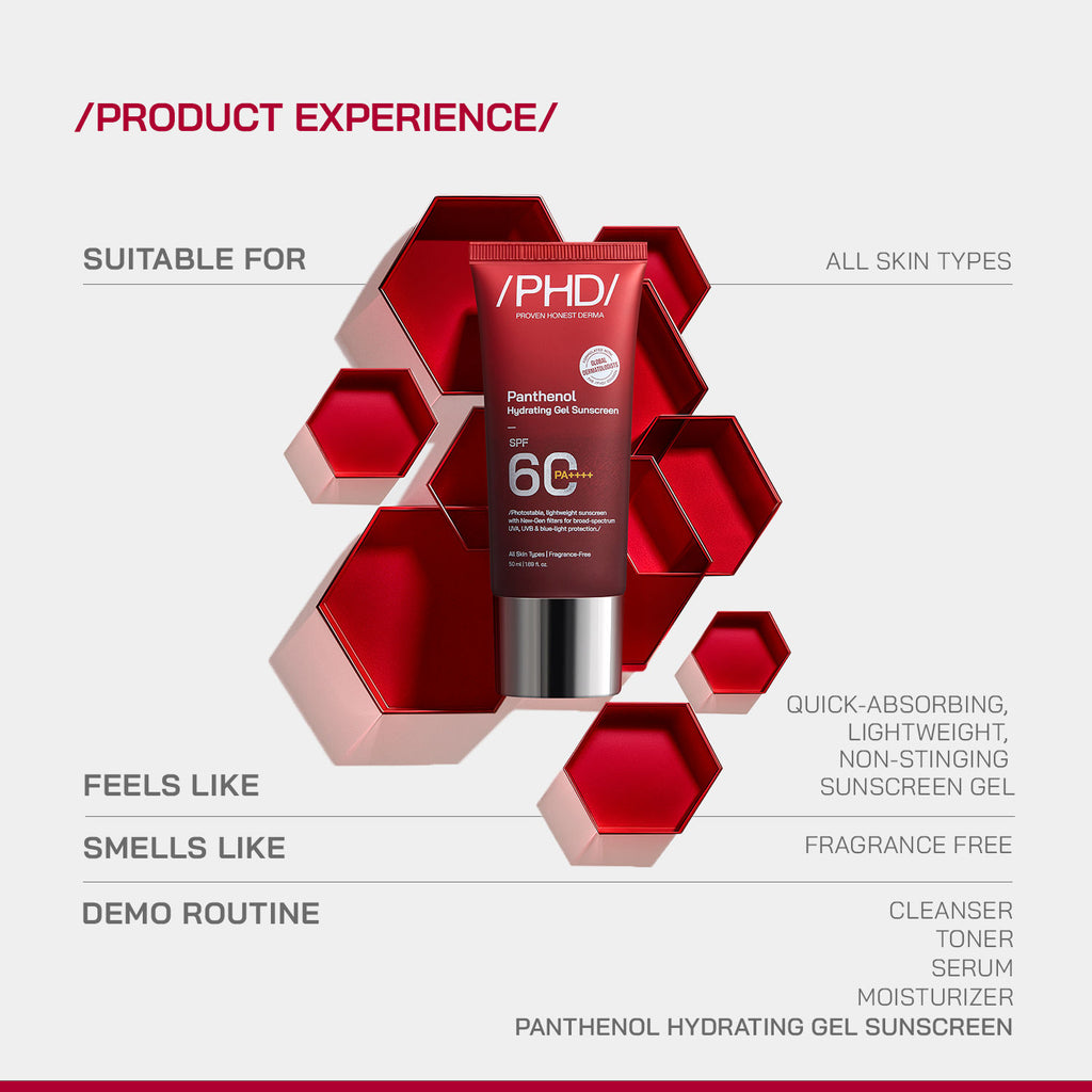 (PHD) Panthenol Hydrating Gel Sunscreen SPF 60 PA++++