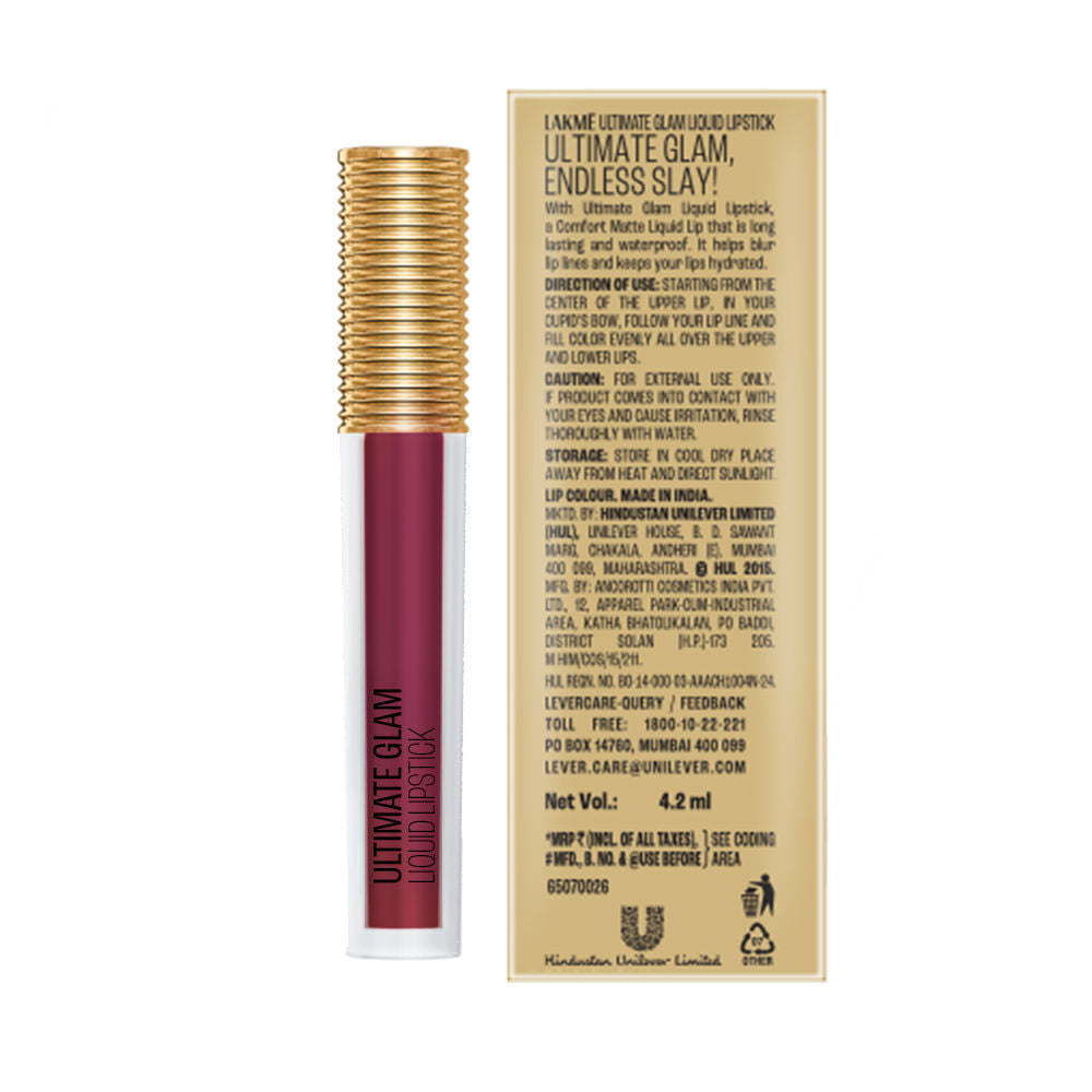 Ultimate Glam Matte Liquid Lipstick