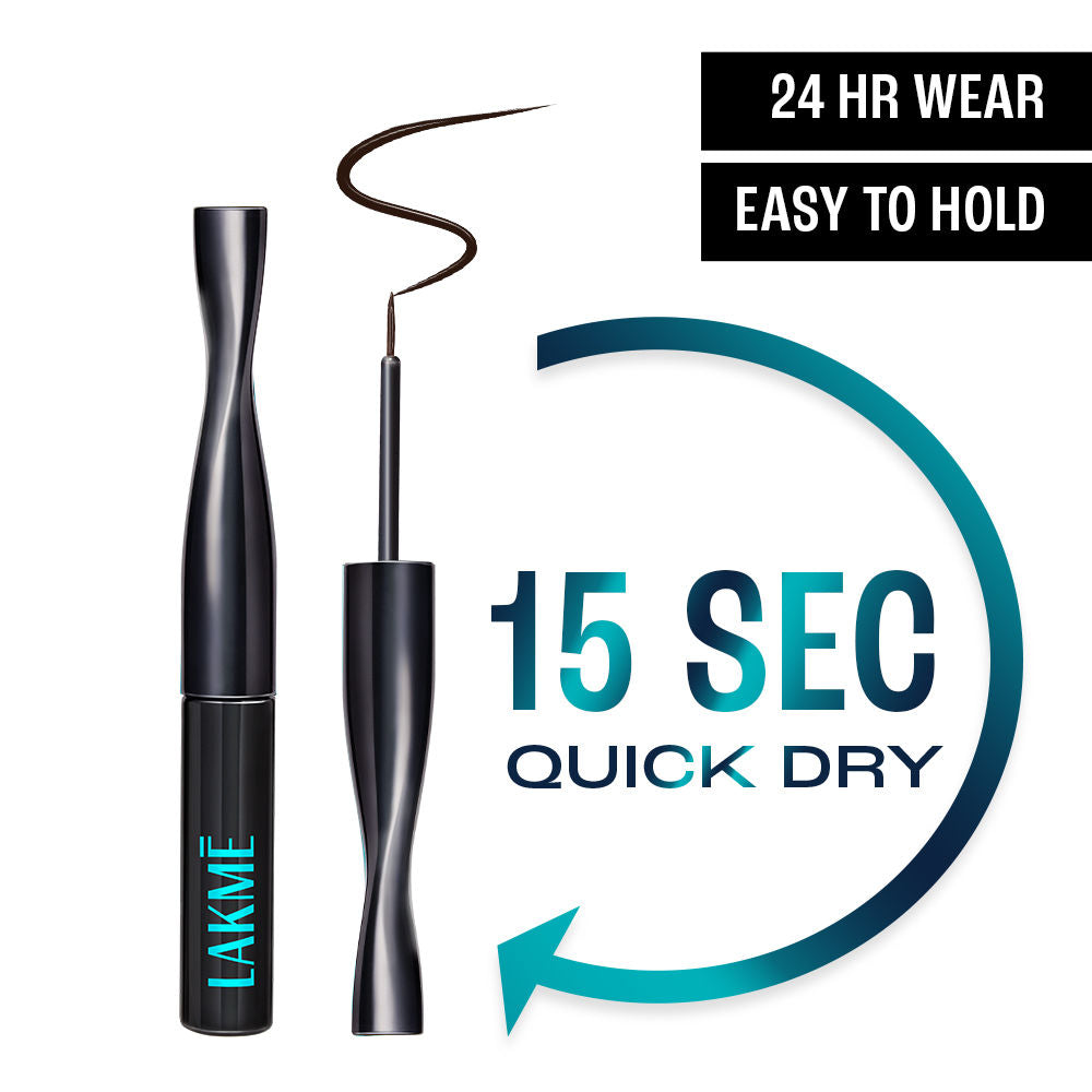 9 To 5 Eyeconic Liquid Eyeliner - Deep Brown