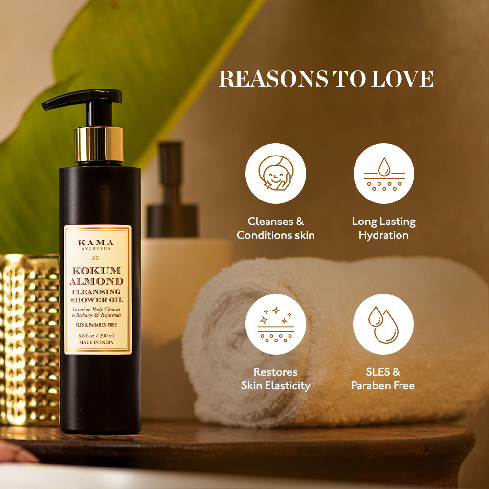 Kokum Almond Shower Oil