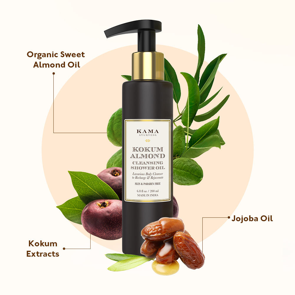 Kokum Almond Shower Oil