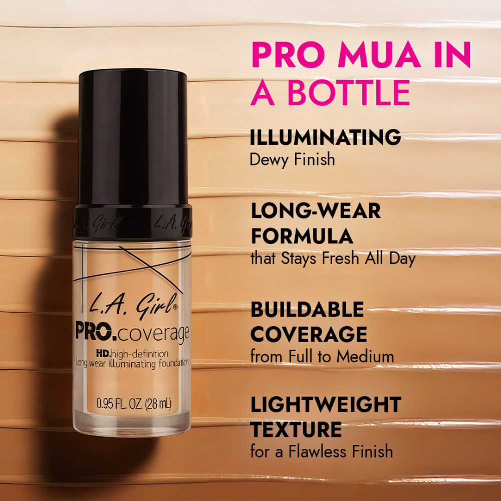 L.A Girl Pro Coverage Illuminating Liquid Foundation