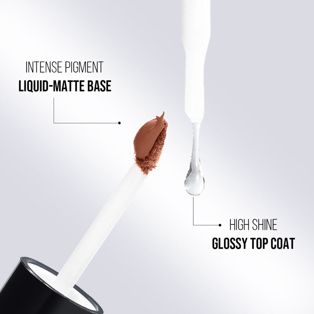 9to9 Gloss Lock 2-In-1 Liquid Lipstick