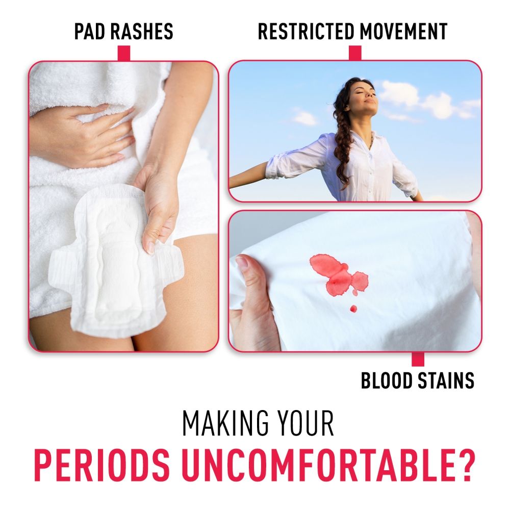 FDA Approved Reusable Menstrual Cup for Women (Large Size) Protection for Up to 8-10 Hours