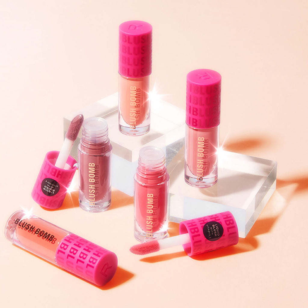 Bomb Cream Blusher-Lightweight Creamy Formula-Enriched With Vitamin E