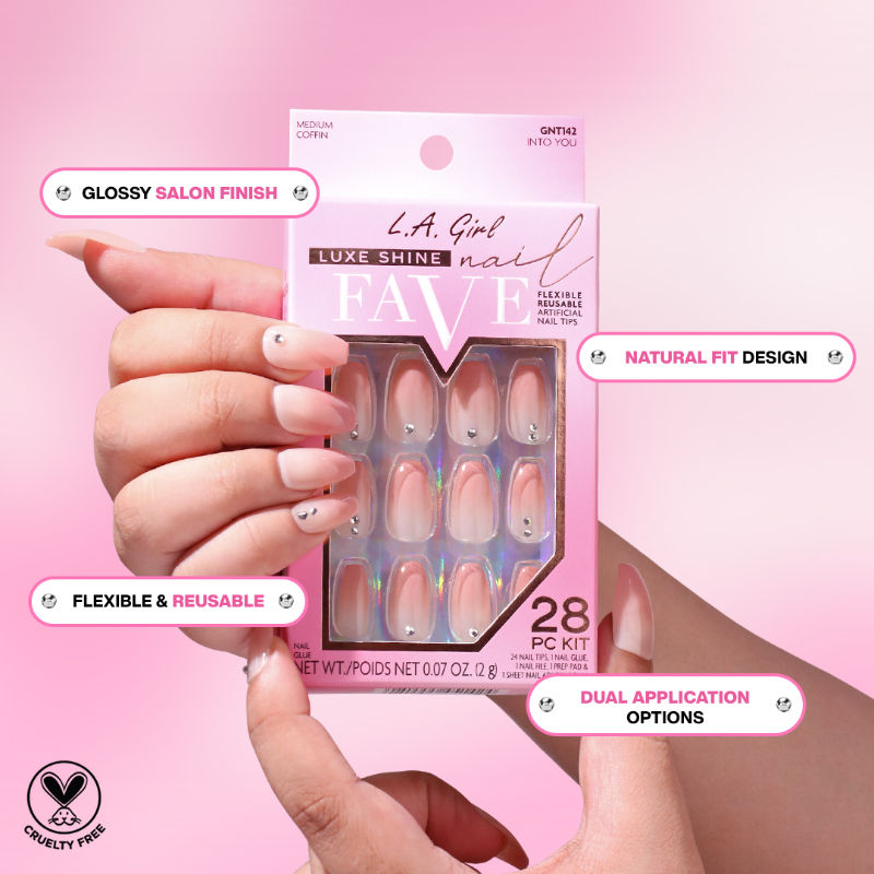 Luxe Shine Nail Fave Artificial Nail Tips