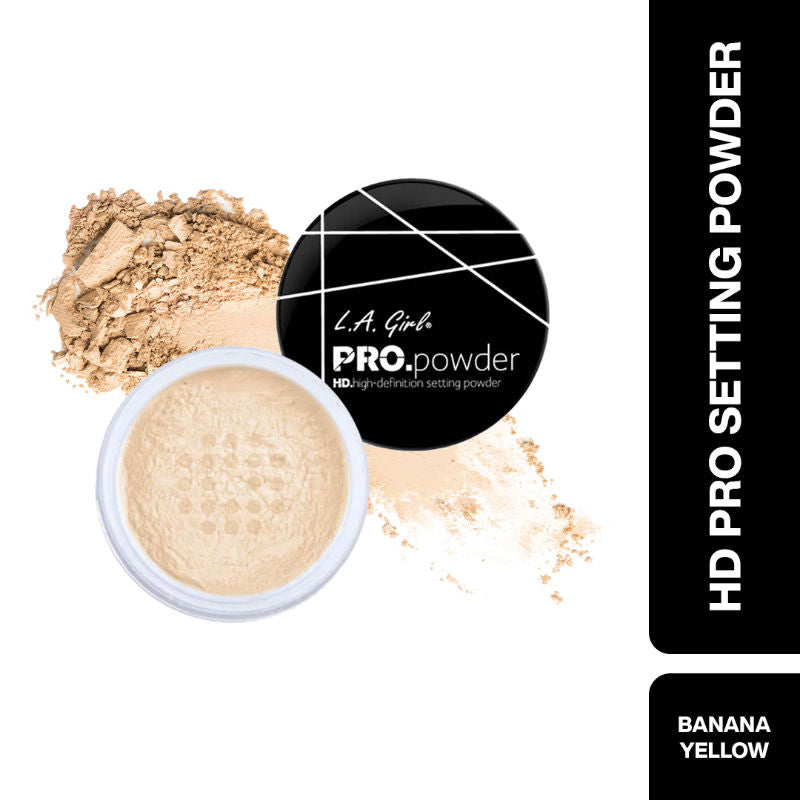 L.A Girl HD Pro Setting Powder - Banana Yellow