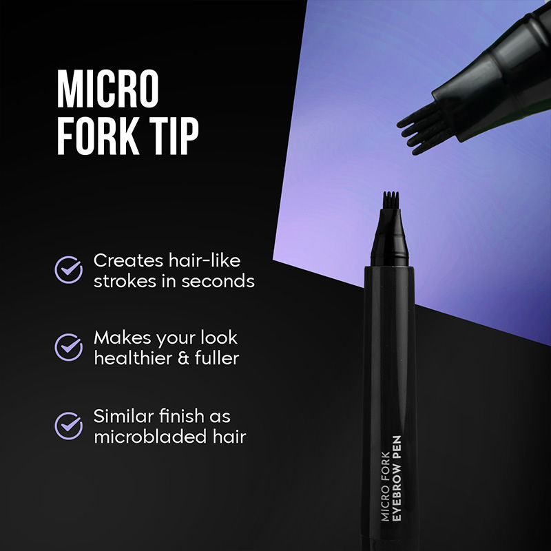 Micro Fork Waterproof Eyebrow Pen
