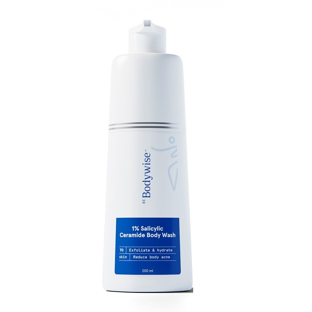 1% Salicylic Ceramide Body Wash - Dual Pump 2in1 Body Wash - For Body Acne and Dry Skin