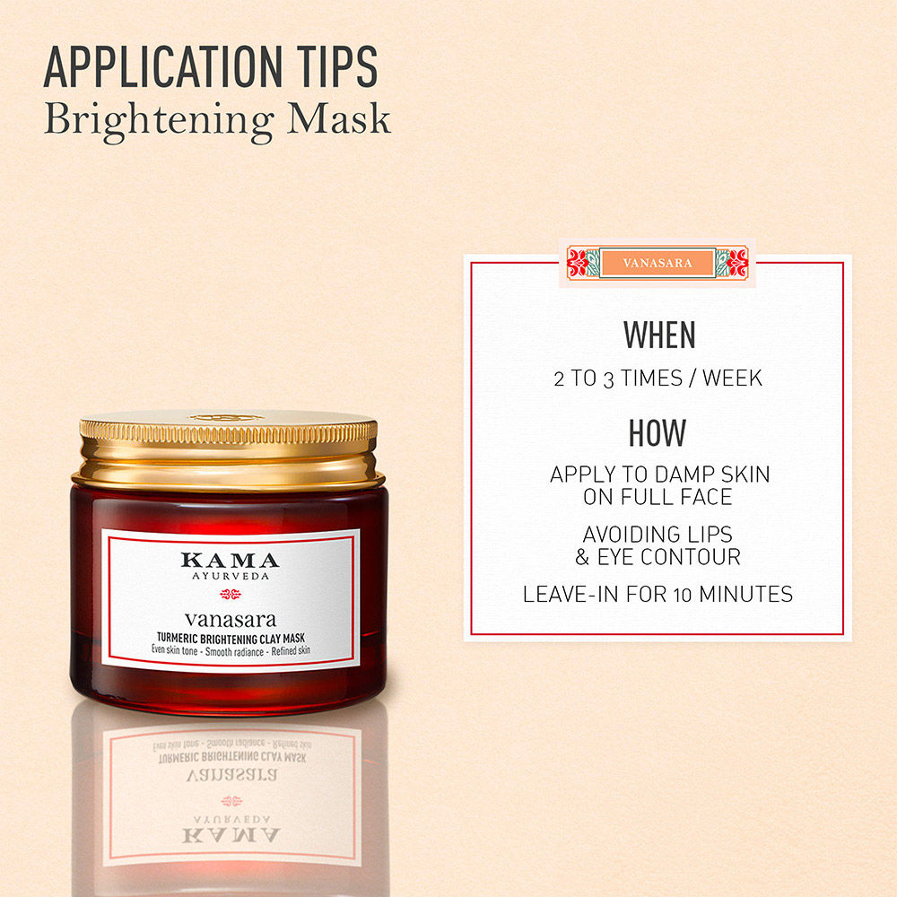 Vanasara Turmeric Brightening Clay Mask